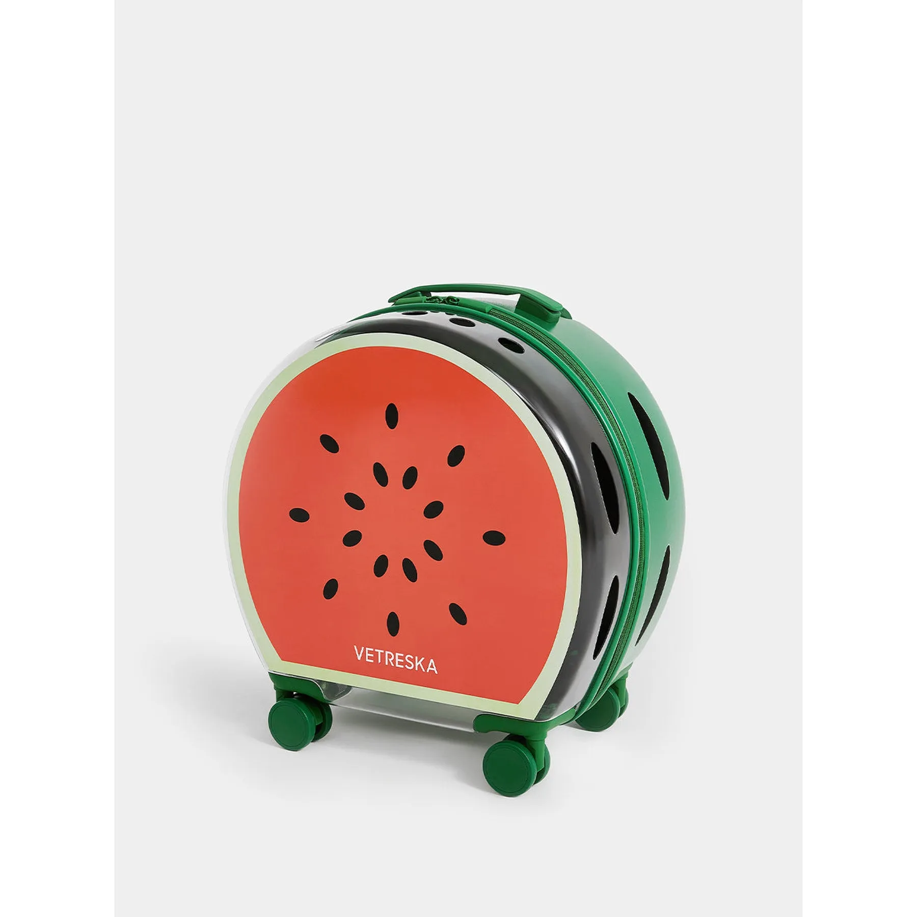 VETRESKA BUBBLE PET CARRIER - GREEN