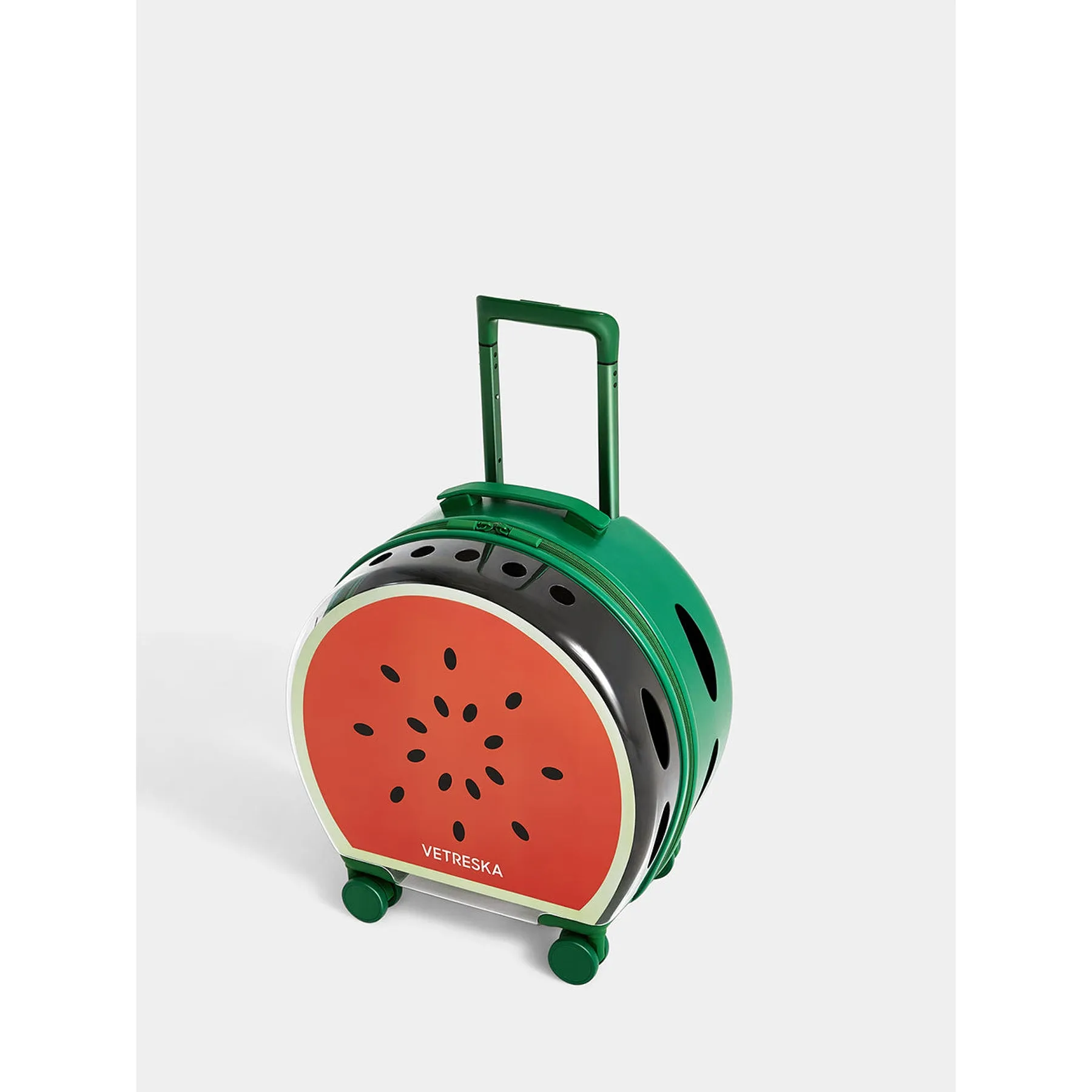 VETRESKA BUBBLE PET CARRIER - GREEN