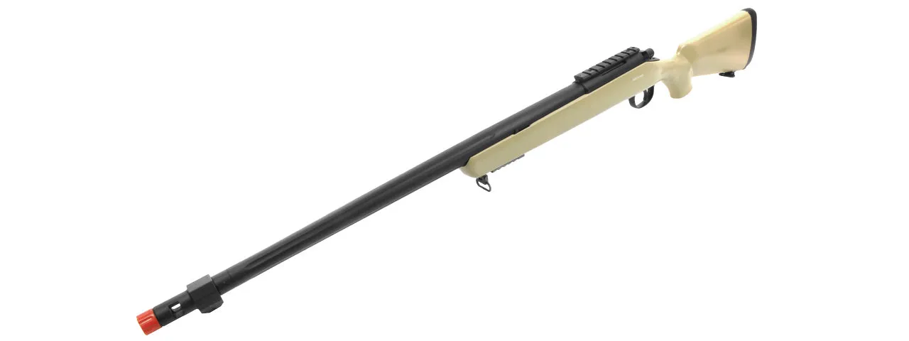 Wellfire Vsr-10 Bolt Action Airsoft Spring Sniper Rifle - Tan