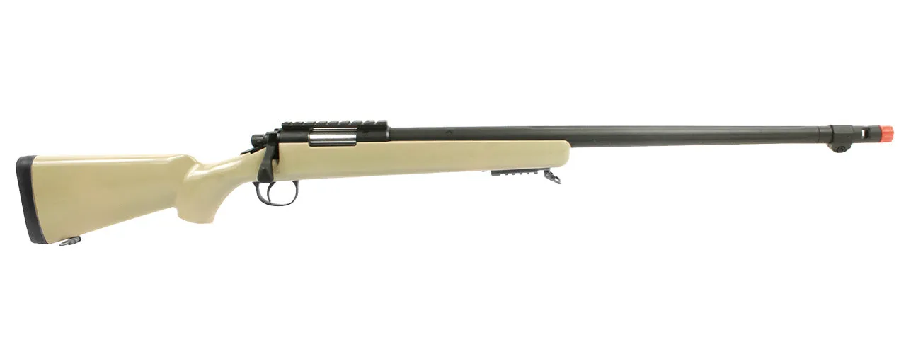 Wellfire Vsr-10 Bolt Action Airsoft Spring Sniper Rifle - Tan