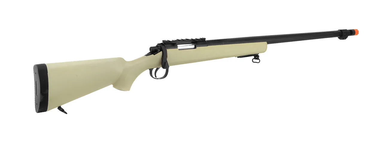 Wellfire Vsr-10 Bolt Action Airsoft Spring Sniper Rifle - Tan