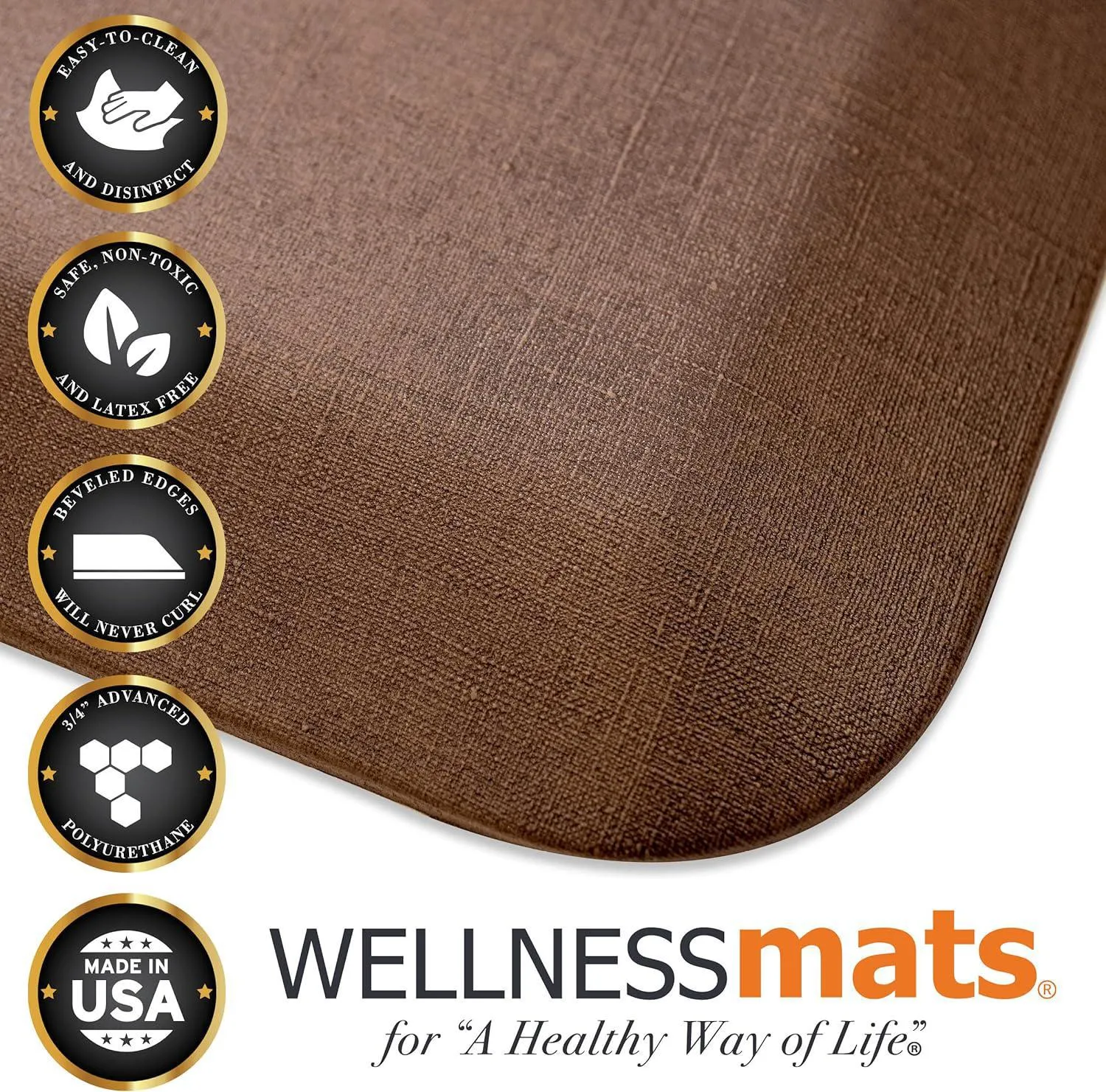 Wellness Mat - Beach 6' x 2' (Granite Impressions Bella Collection)